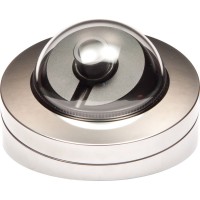 (discontinued) 1080P - HD-TVI 2.1MP Vandal Resistant Chrome Mini Dome Camera with 2.9mm lens, CVBS Analog Output, Advanced OSD - 12VDC (3.15" Dia.)